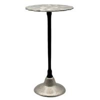BEISTELLTISCH WL7.495 - Silberfarben, Design, Metall (29/54/29cm) - Livetastic