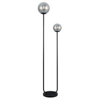 Stehleuchte Sehr Schwarz max. 25 Watt - Schwarz, MODERN, Glas/Metall (40/25/160cm)