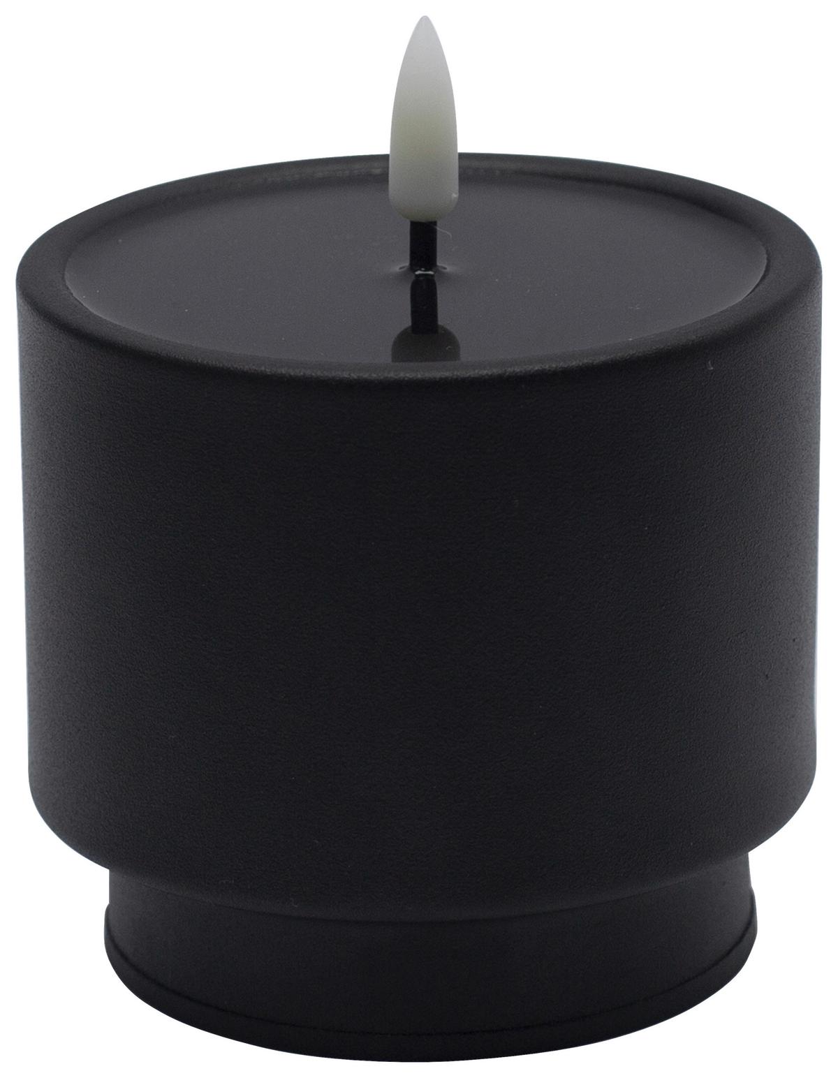 Lumânare LED Belly - albastru/verde, Modern, plastic/metal (9/8,5cm) - Mömax