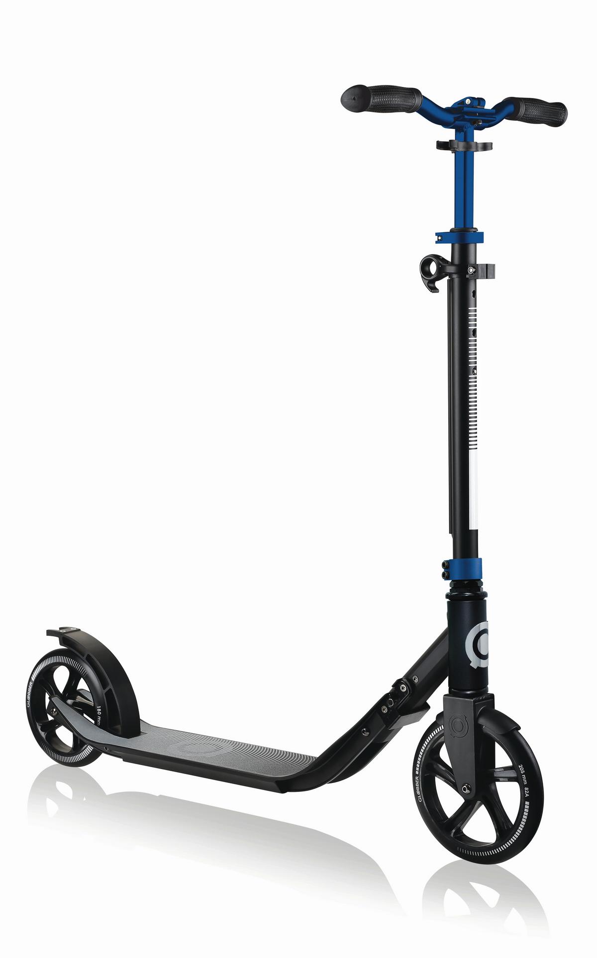 Scooter GL One aus Aluminium - Blau/Schwarz, Basics, Metall (49/111/96cm) - GLOBBER