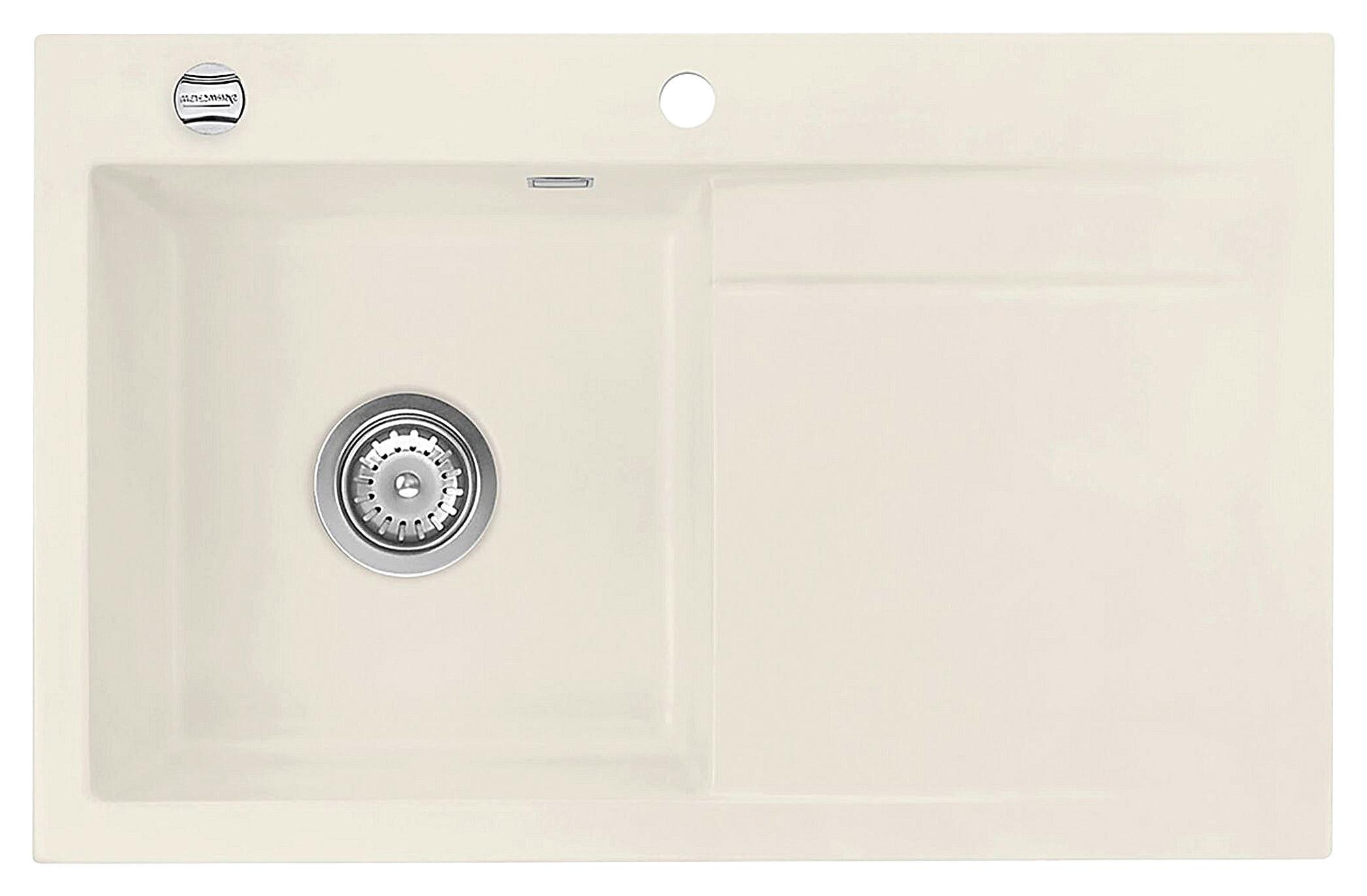 Spüle 50550219 Beige - Beige, MODERN, Keramik (81,2/51,8cm) - Systemceram