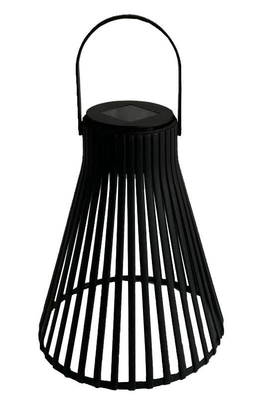 Solarleuchte Schopi Schwarz max. 0,06 Watt - Schwarz, Konventionell, Kunststoff (9-20/24-33cm) - Modern Living