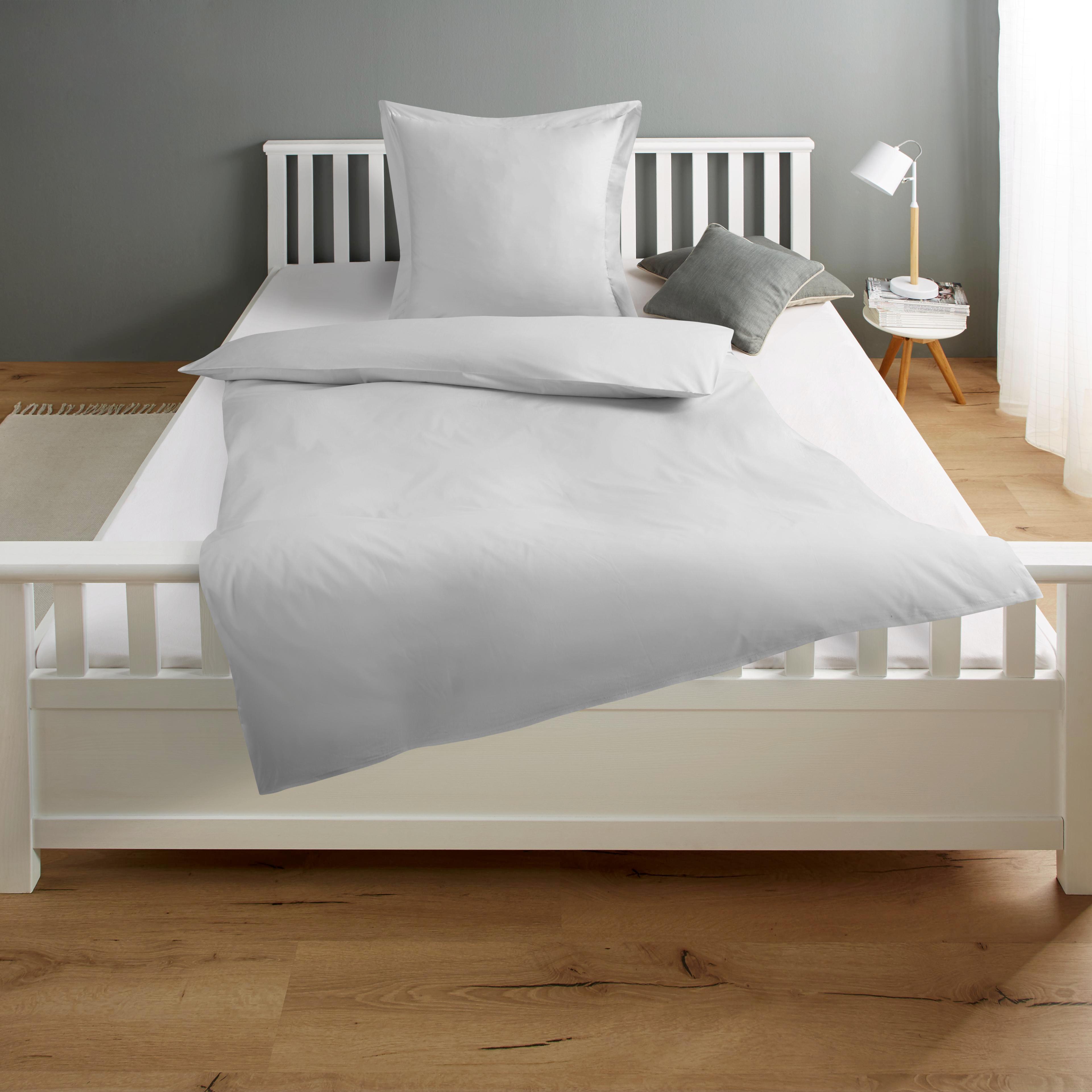 Bettwäsche Vivian  in Creme ca. 135x200 cm - Champagner/Creme, KONVENTIONELL, Textil (135/200cm) - Bessagi Home