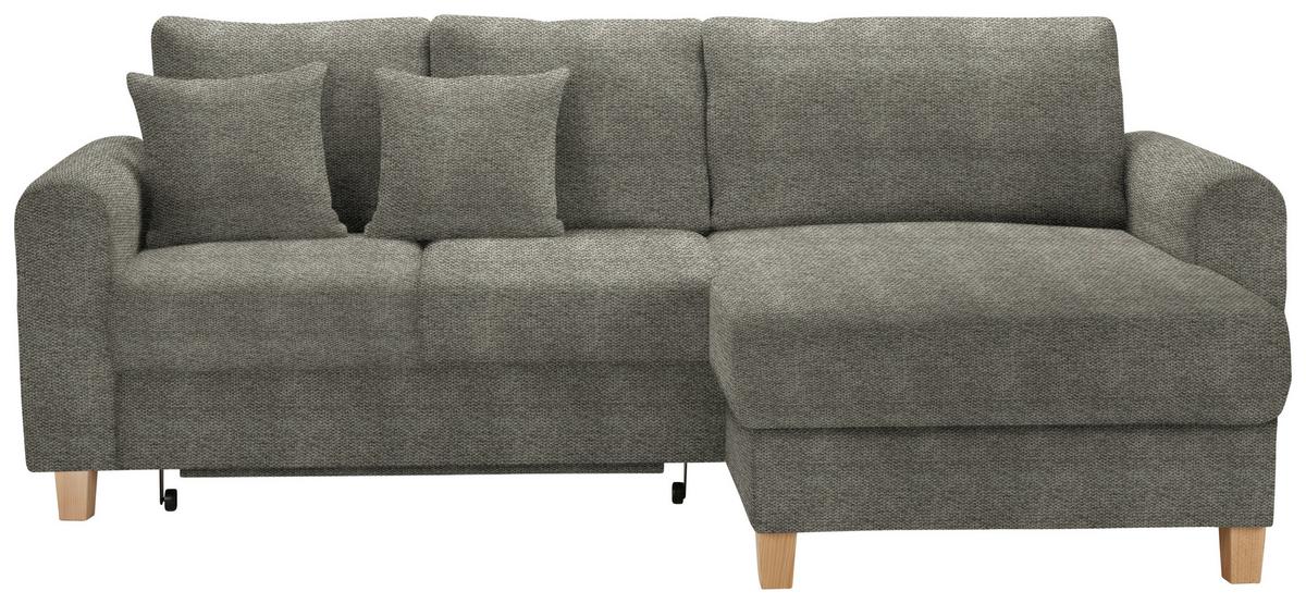 Kutna Garnitura Lille - svijetlo smeđa/taupe, Moderno, tekstil/drvo (232/110/156cm) - Best Price