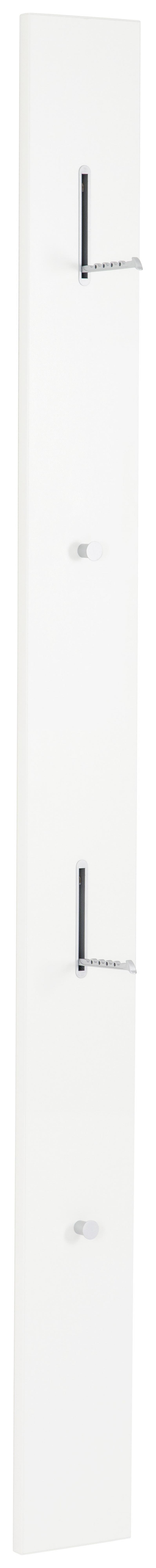 PANEL DO PRZEDPOKOJU BASIC - biały, Design, materiał drewnopochodny (16/180/2cm) - Cassando