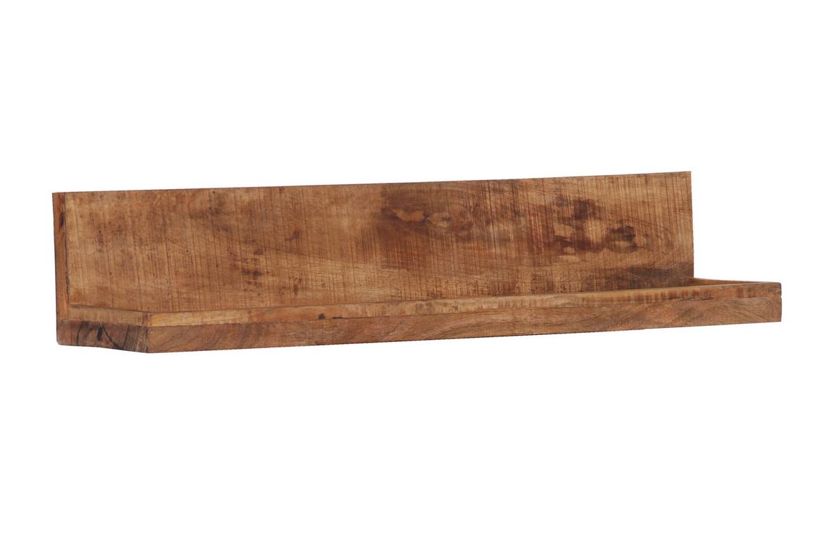 Zidna Polica Industry - prirodne boje, Lifestyle, drvo (100/20/25cm) - Zandiara
