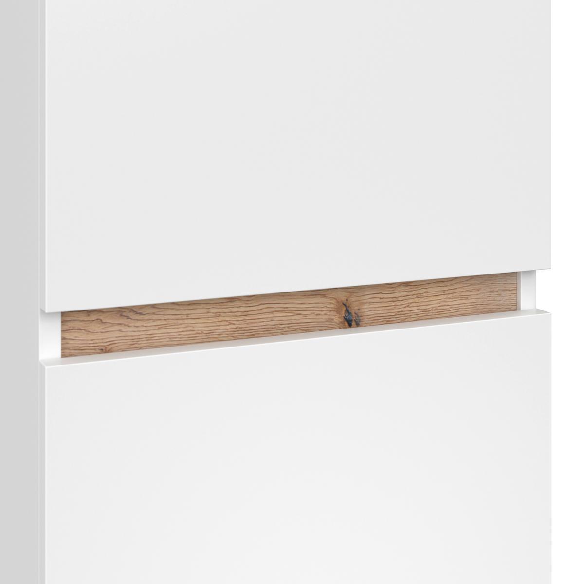 Dulap inferior Marbella - alb, Modern, material pe bază de lemn (40/81,2/35cm)