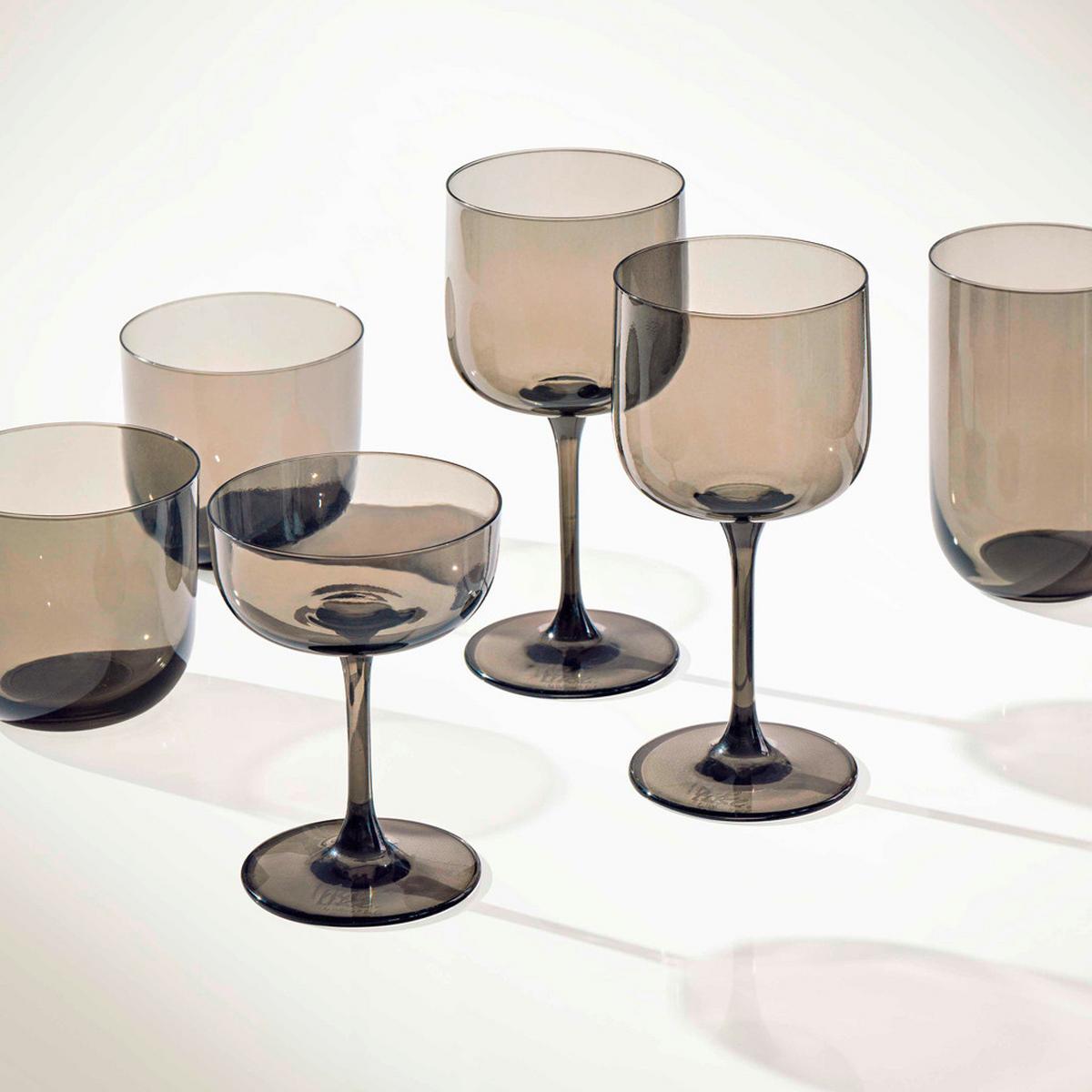 SZKLANKA DO WODY 19-5186-8180 VILLEROY&BOCH - ciemnoszary, Konventionell, szkło (9/9/8,30cm) - like.Villeroy & Boch