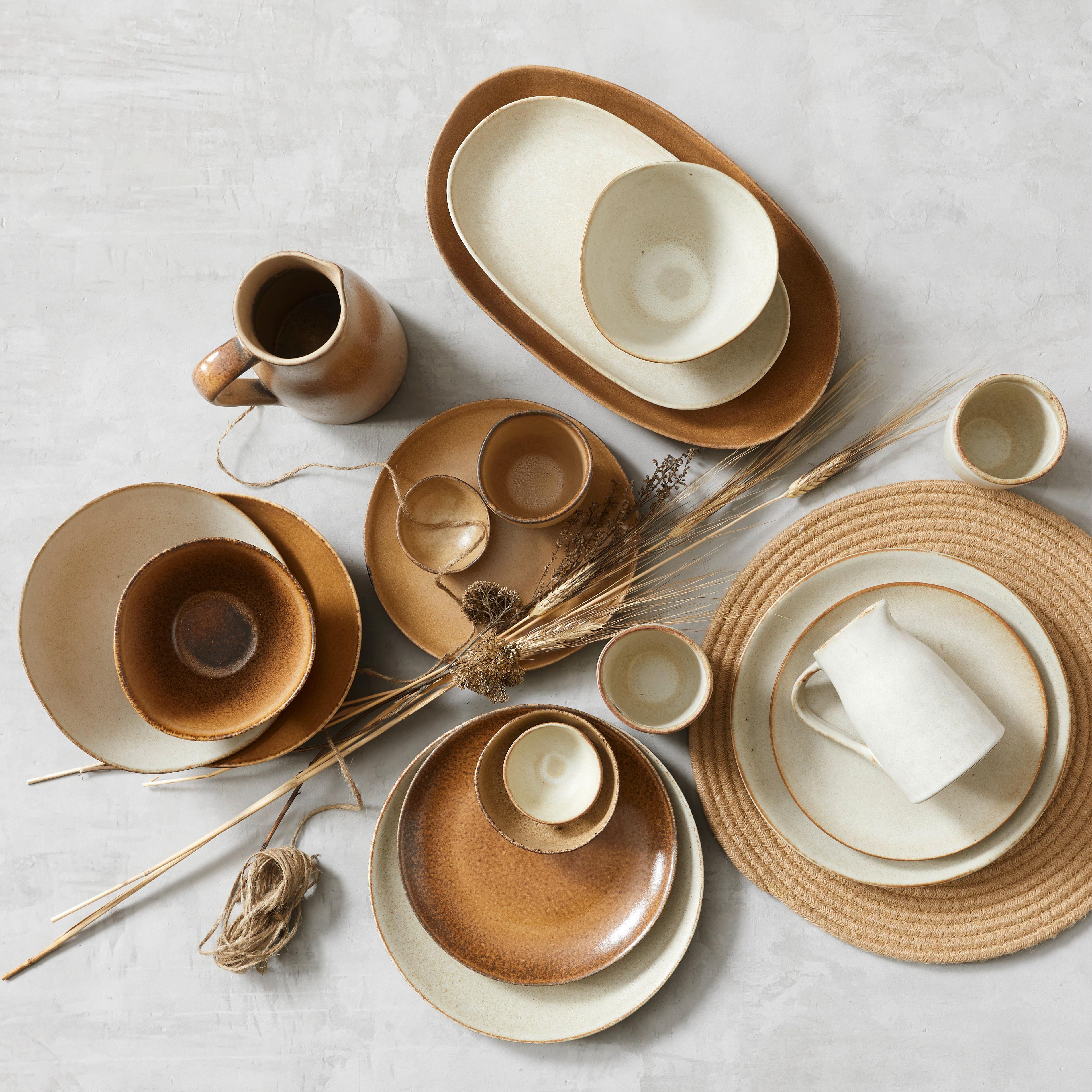 Dipschale Sahara Ø ca. 7,5cm - Terracotta, Lifestyle, Keramik (7,5/4/7,5cm) - Zandiara