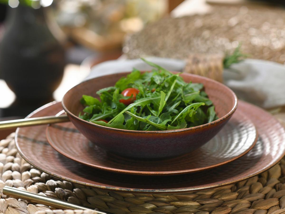 Jedilni Servis Neapel Terra, 16-Delni - rjava/terakota, Basics, keramika - Creatable