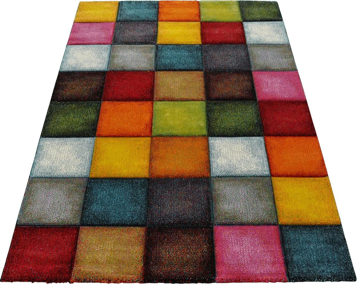 Webteppich Belis Multicolor ca. 60x110cm - Multicolor, KONVENTIONELL, Textil (60/110cm)
