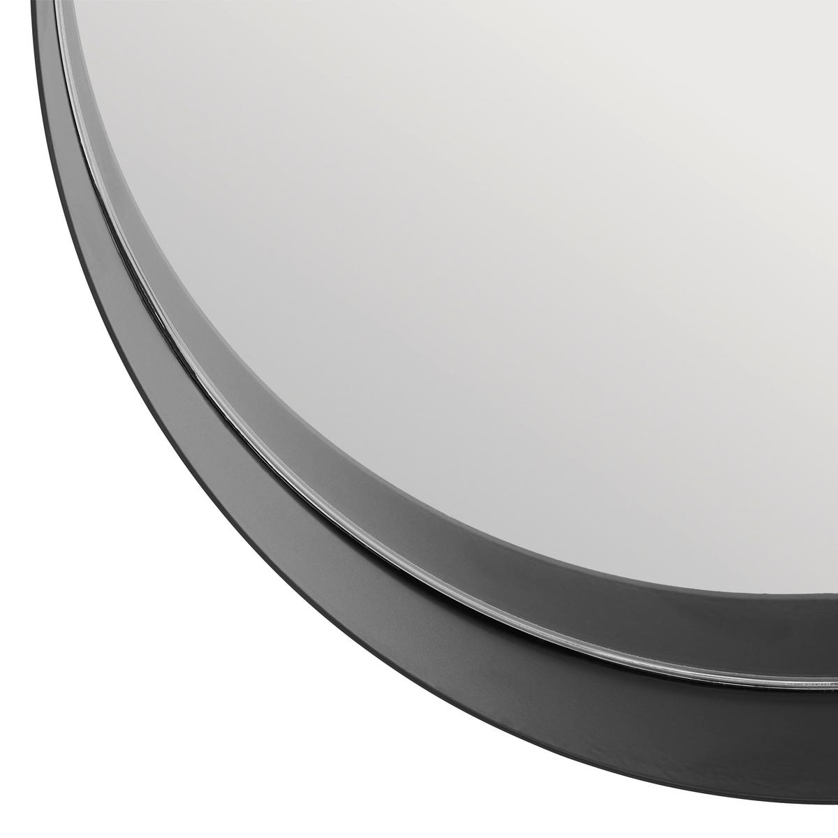 LUSTRO ŚCIENNE CAIPI - czarny, Trend, metal/szkło (50/50/10cm) - Landscape