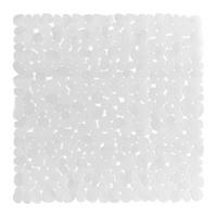 Duscheinlage Stones Weiss ca. 50x50cm - Kunststoff (50/50cm) - Modern Living