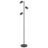 Stehleuchte Robby max. 5 Watt - Schwarz, Design, Metall (25/23/154cm) - Globo