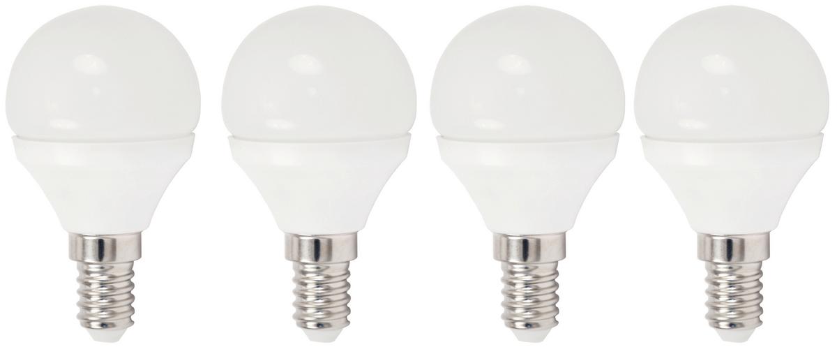 LED-fényforrás Multi 4x5,5w E14 - fehér, műanyag - Modern Living
