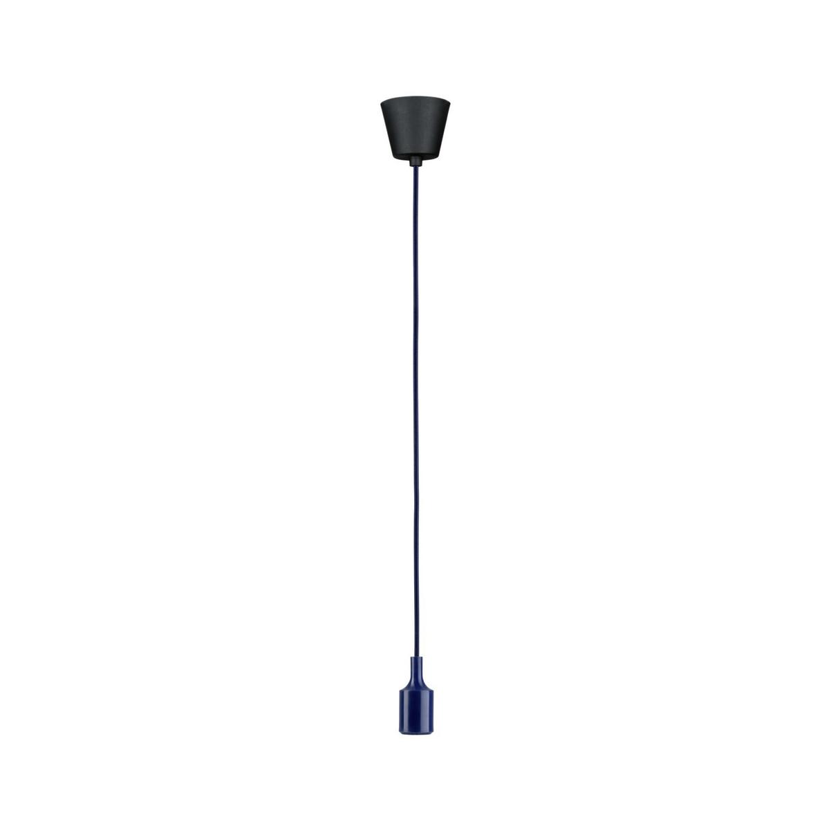 Hängeleuchte Ketil Schwarz/Dunkelblau max. 60 W - Basics (9,0/215cm) - Paulmann