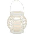 Laterne Caris in verschiedenen Farben - Schwarz/Braun, Kunststoff (16/16cm) - Mömax modern living