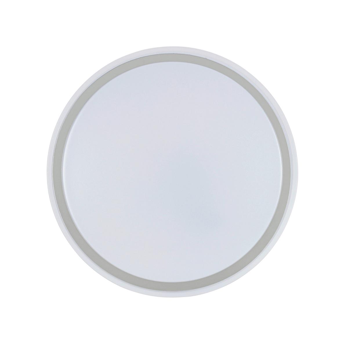 Stropna Led-svetilka Farbi - barve kroma/bela, Moderno, kovina/umetna masa (38/38/6cm) - Mömax