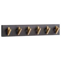 WANDGARDEROBE WL6.770 - Schwarz, Lifestyle, Holz (60/10/8cm) - MID.YOU
