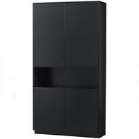 Buffet Finca Schwarz - Schwarz, Design, Holz (110/210/40cm) - Livetastic