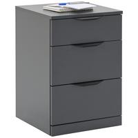 Ladičar Rimini - crna/antracit, Trend, drvni materijal/metal (40/60,1/40cm) - Modern Living