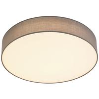 LAMPA SUFITOWA LED CHRISTINA - biały/szary, Trend, tworzywo sztuczne/metal (60/11cm) - Novel