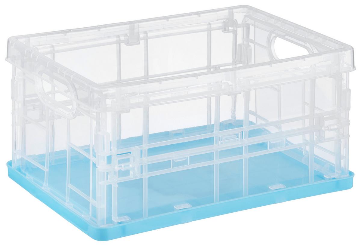 Összecsukható Doboz Tiny - sárga/rózsaszín, műanyag (20/14/9,5cm)