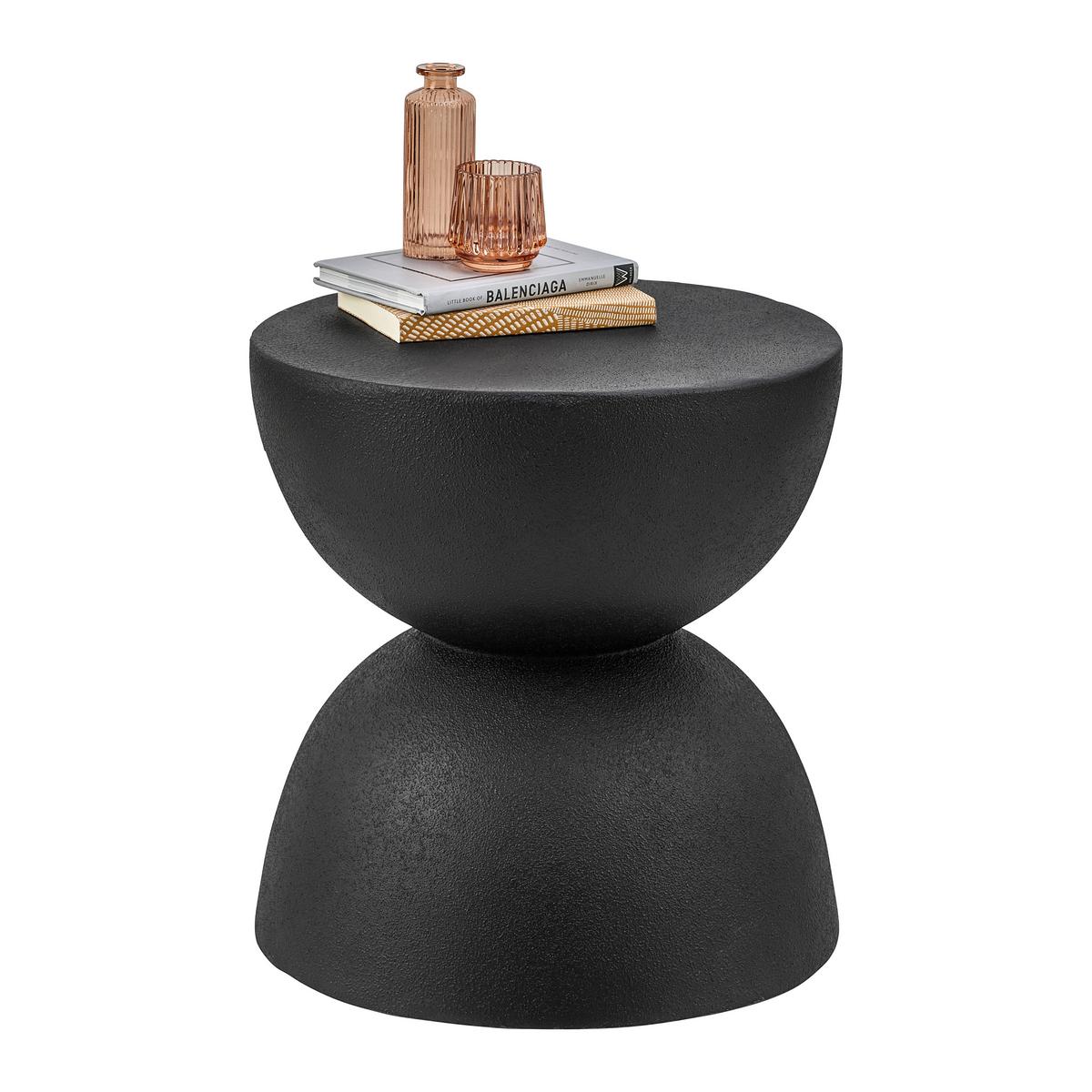 Kisasztal Tondo - fekete, Lifestyle (40/41cm) - Premium Living