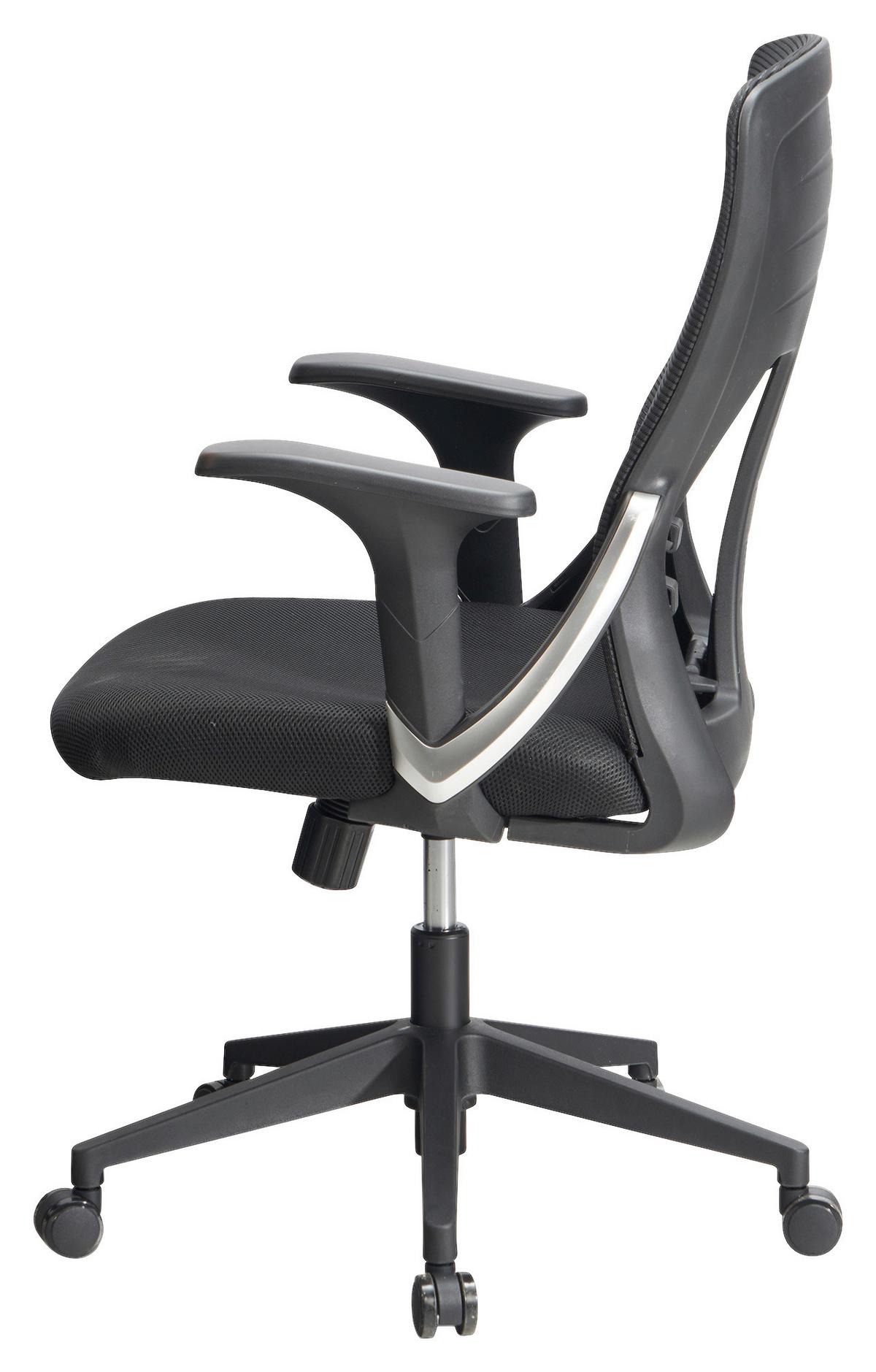 DREHSTUHL SPM1.445 - Schwarz, Design, Kunststoff/Textil (65/104/65cm) - MID.YOU