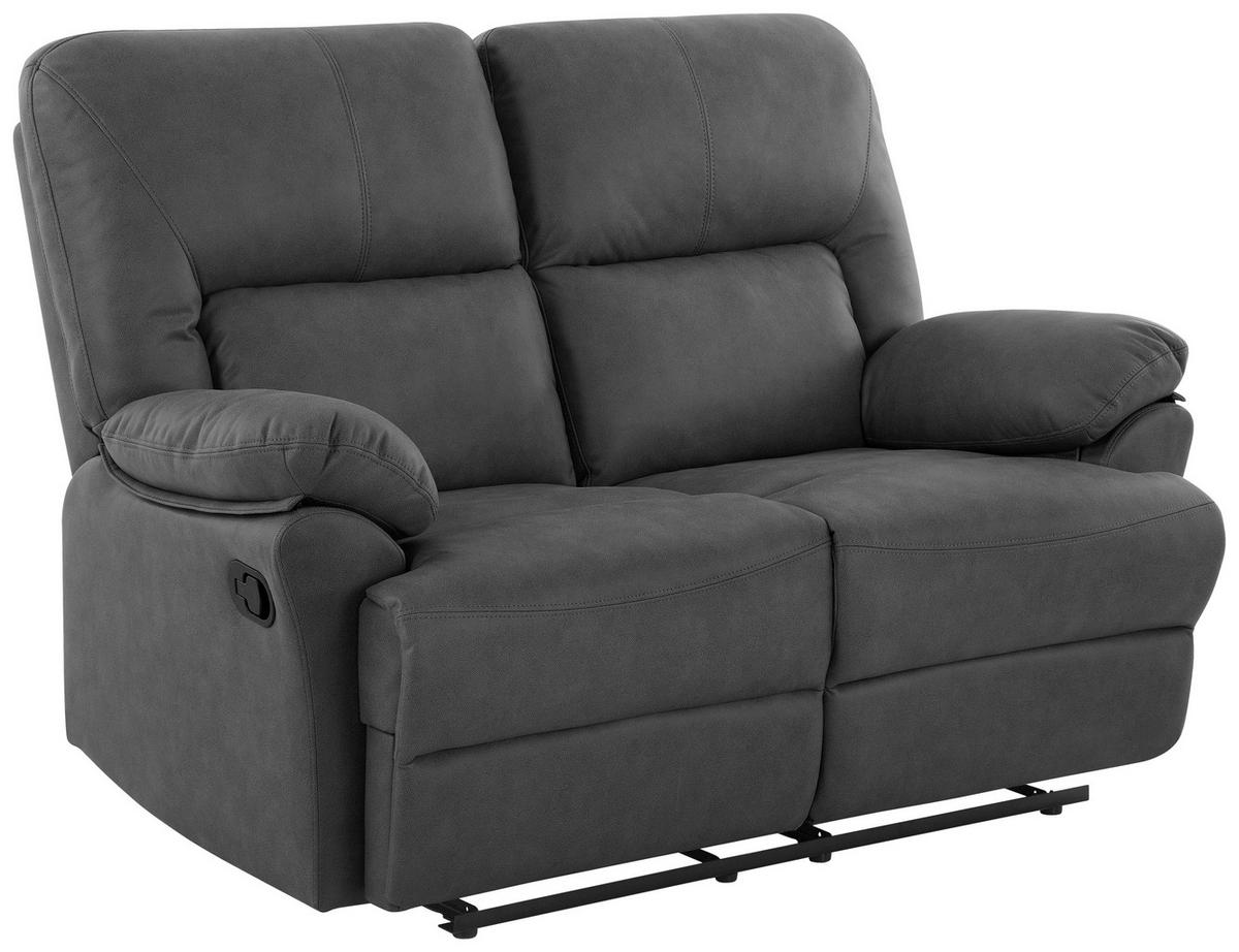 Dvosed Clara, Siva - siva, Basics, tekstil (145/103/93cm) - Livetastic