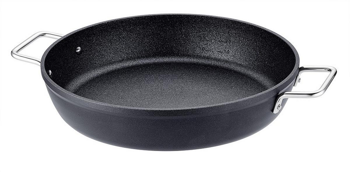 PATELNIA DO SERWOWANIA 156-305-32-100/0 FISSLER - czarny, Basics, metal (32cm) - Fissler