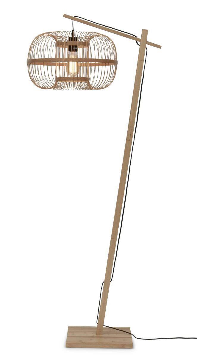 Stoječa Svetilka Hokkaido, Naravna Barva - naravne barve, Trend (150/38/55cm) - Good & Mojo