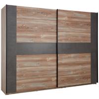 Dulap Chanton - culoare lemn pin/gri închis, Lifestyle, plastic/metal (221/210/62cm) - Mömax