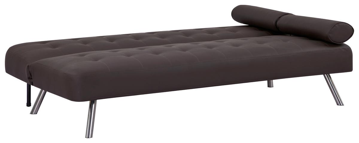 Canapea extensibila TOLEDO - maro, Modern, lemn/textil (190/78/92cm) - Mömax