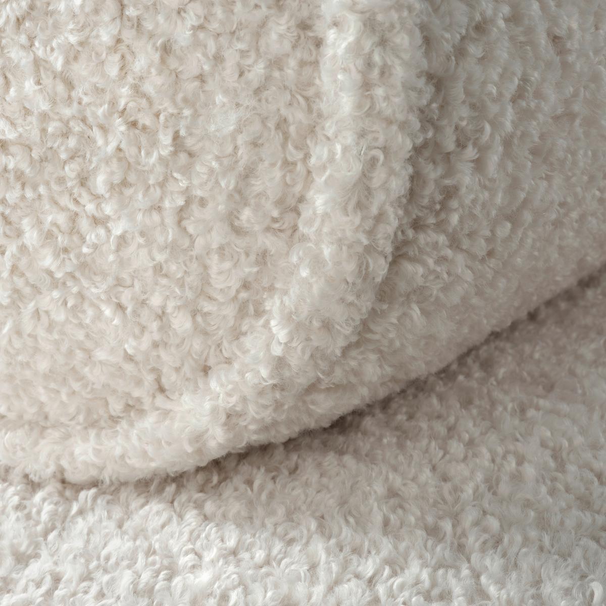 Wohnlandschaft Casimir in Weiss - Creme/Schwarz, LIFESTYLE, Kunststoff/Textil (310/180cm) - Premium Living