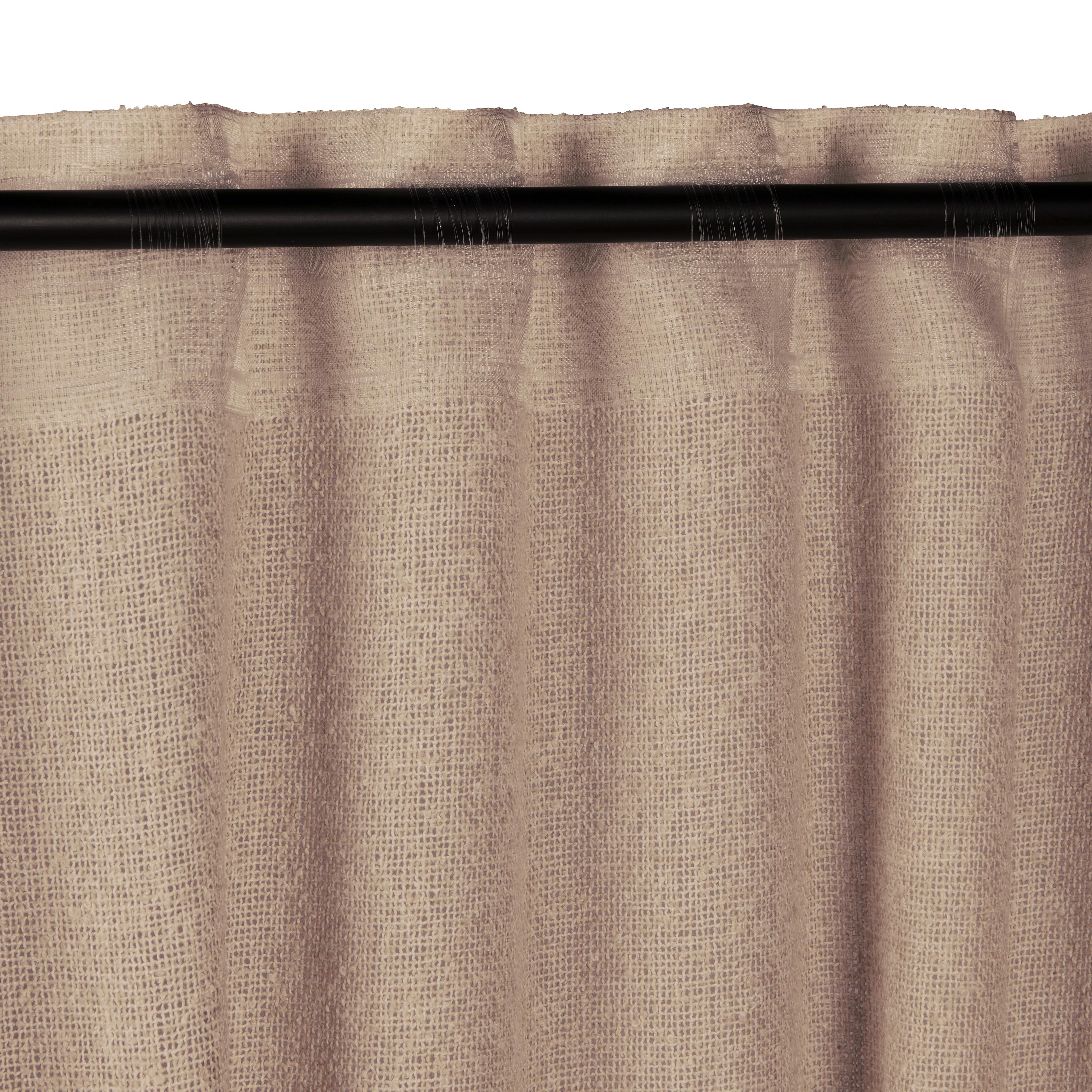 GARDINLÄNGD JONNA - taupe, Lifestyle, textil (135/245cm) - Premium Living