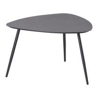 Dohányzóasztal Fine - fekete/sötétszürke, Modern, fém (56/35,5/57,5cm) - Mömax