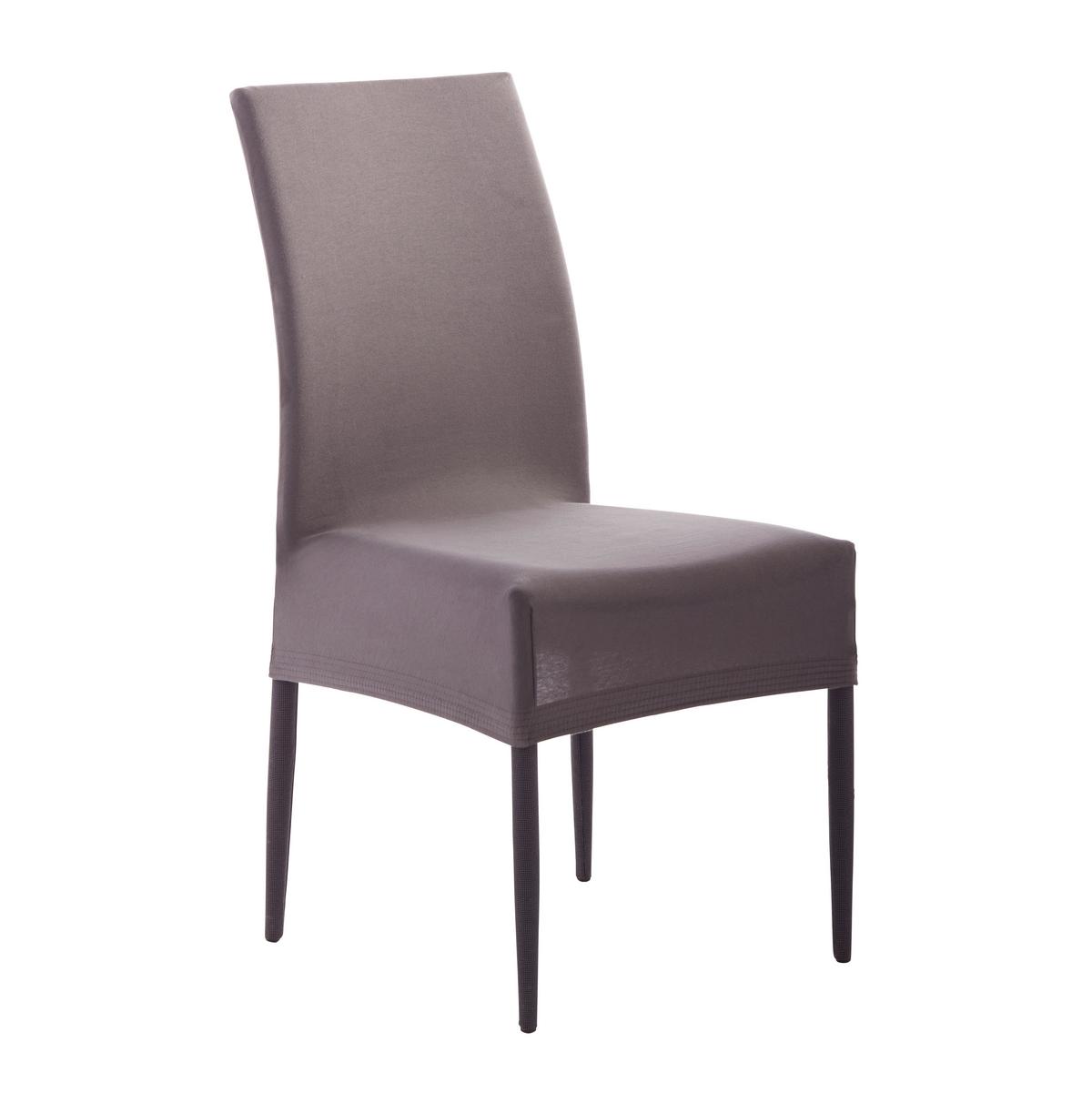 POKROWIEC NA KRZESŁO ROM - antracytowy, Design, tkanina (40/45/65cm) - Novel