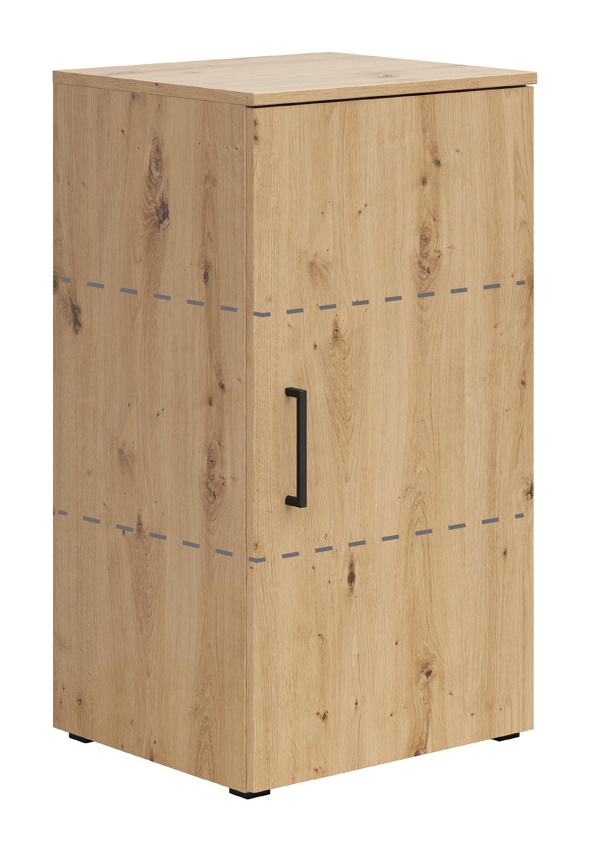 Komoda Multistauraum - črna/antracit, Moderno, umetna masa/leseni material (45/83/40cm) - Premium Living