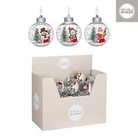 Kroglica Za Božično Jelko Pinguin - (8cm)