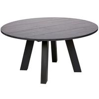 Esstisch Rhonda Schwarz - Schwarz, MODERN, Holz (150/150/75cm) - Livetastic