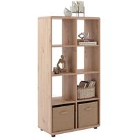 Etajeră Fontana Plus - stejar Artisan, Modern, material pe bază de lemn (73,2/145/35cm) - Modern Living