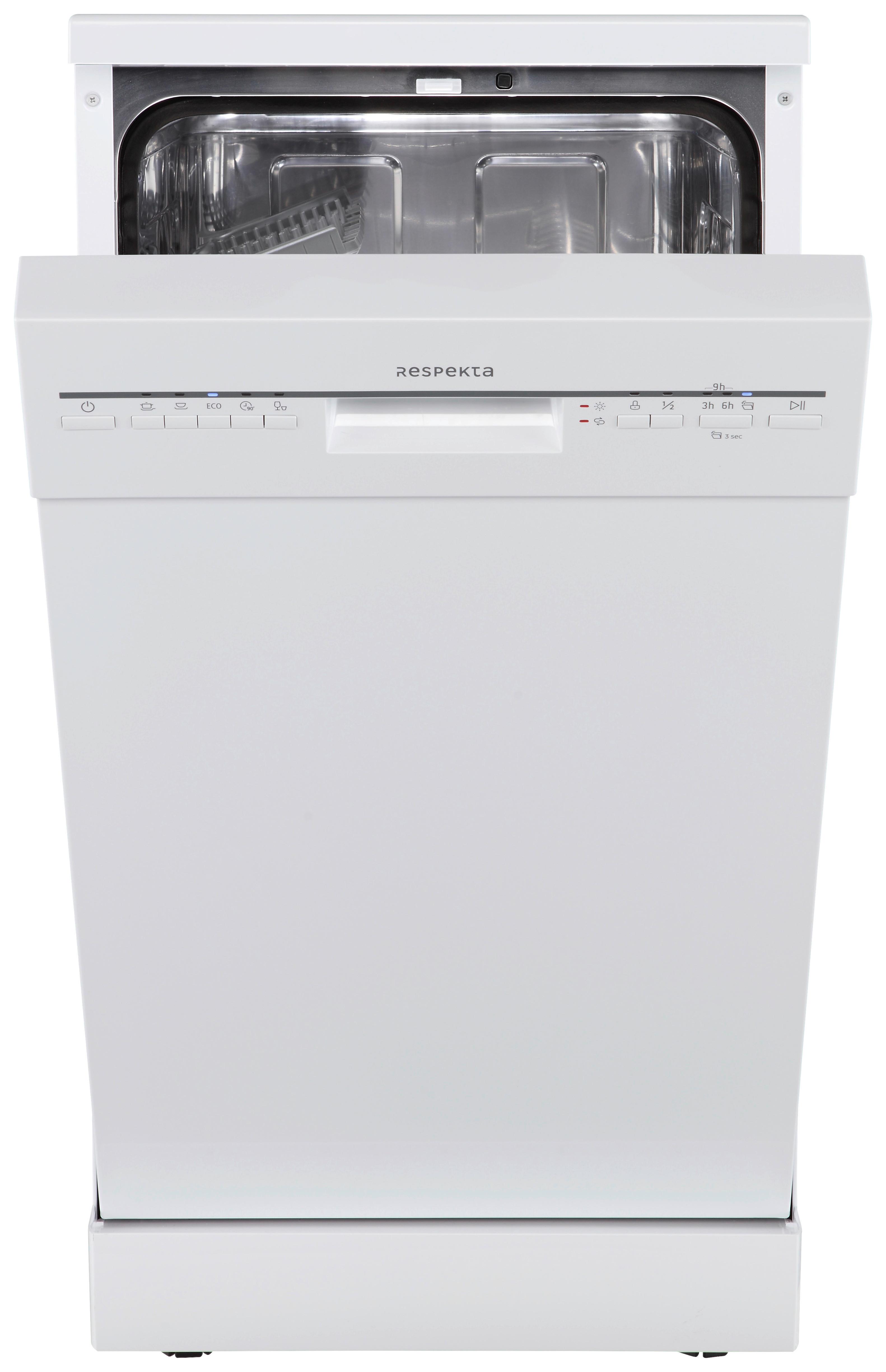 Pomivalni Stroj Gsps45w-12 - bela, Basics, kovina/umetna masa (44,8/84,5/60cm) - Respekta