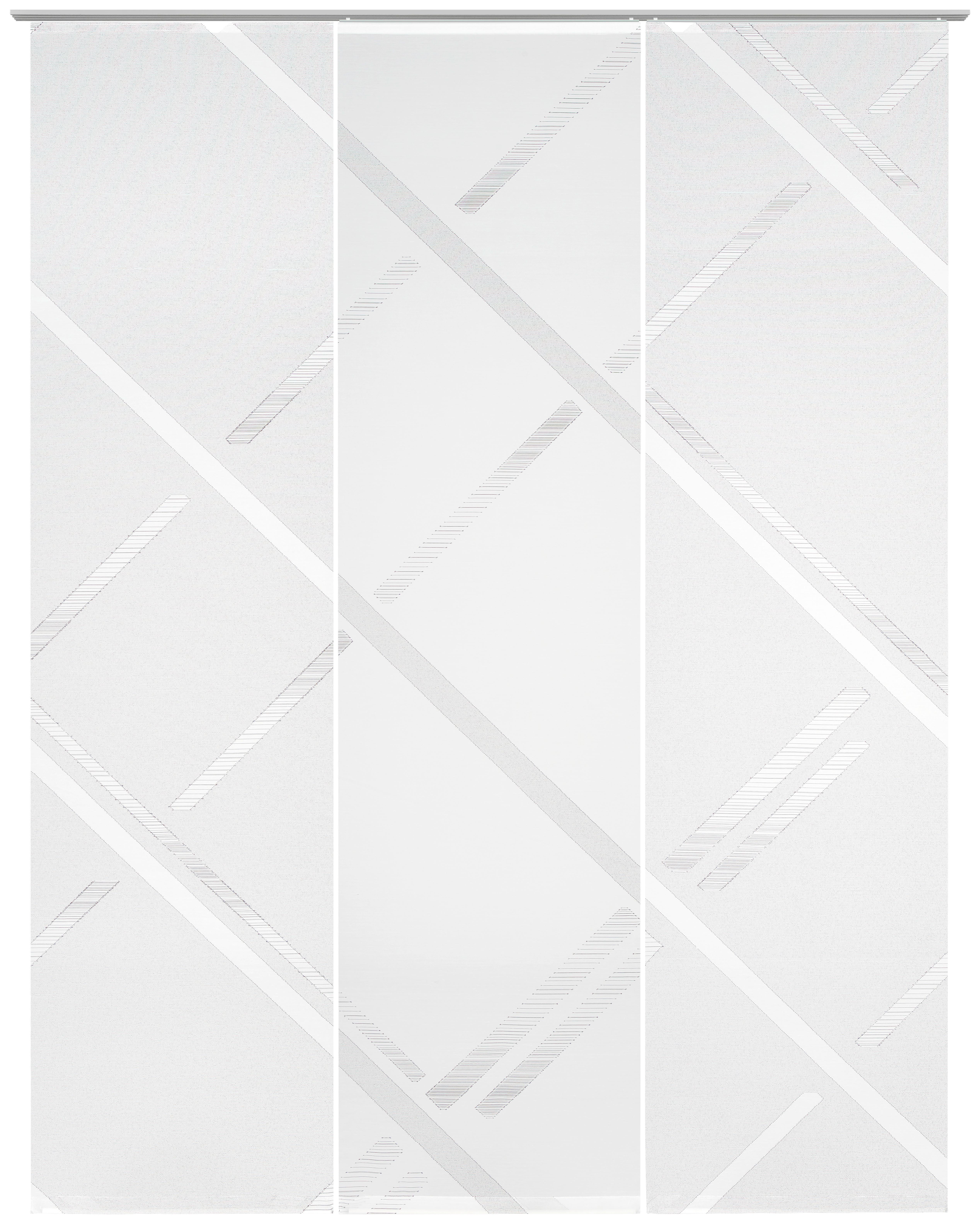 ZASŁONA PANELOWA MALMÖ - antracytowy, Design, tkanina (60/245cm) - Novel