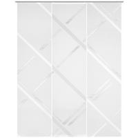 ZASŁONA PANELOWA MALMÖ - antracytowy, Design, tkanina (60/245cm) - Novel