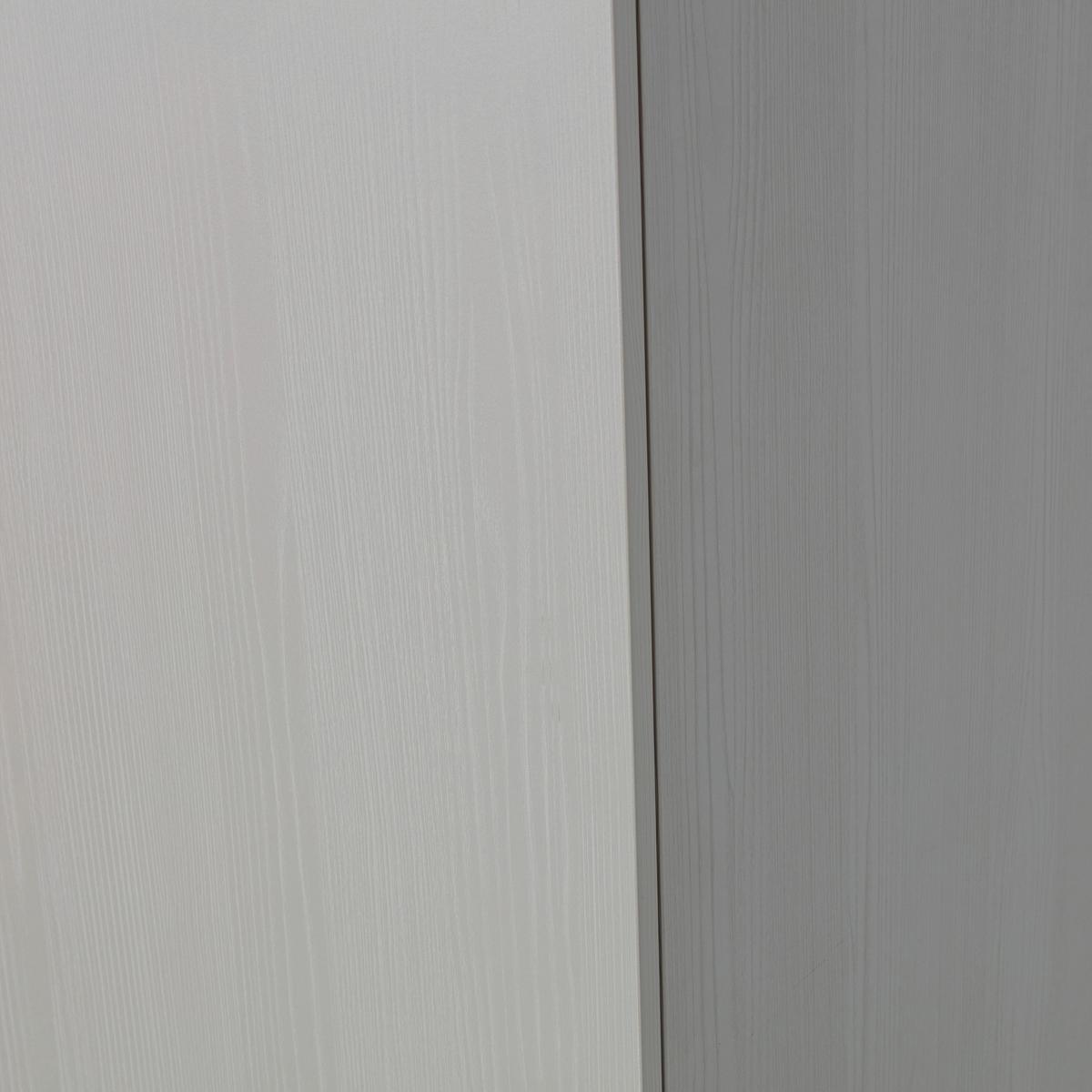 DREHTÜRENSCHRANK Rens, Grau B: 55 cm - Grau, Design, Holz (55/210/58cm) - Livetastic