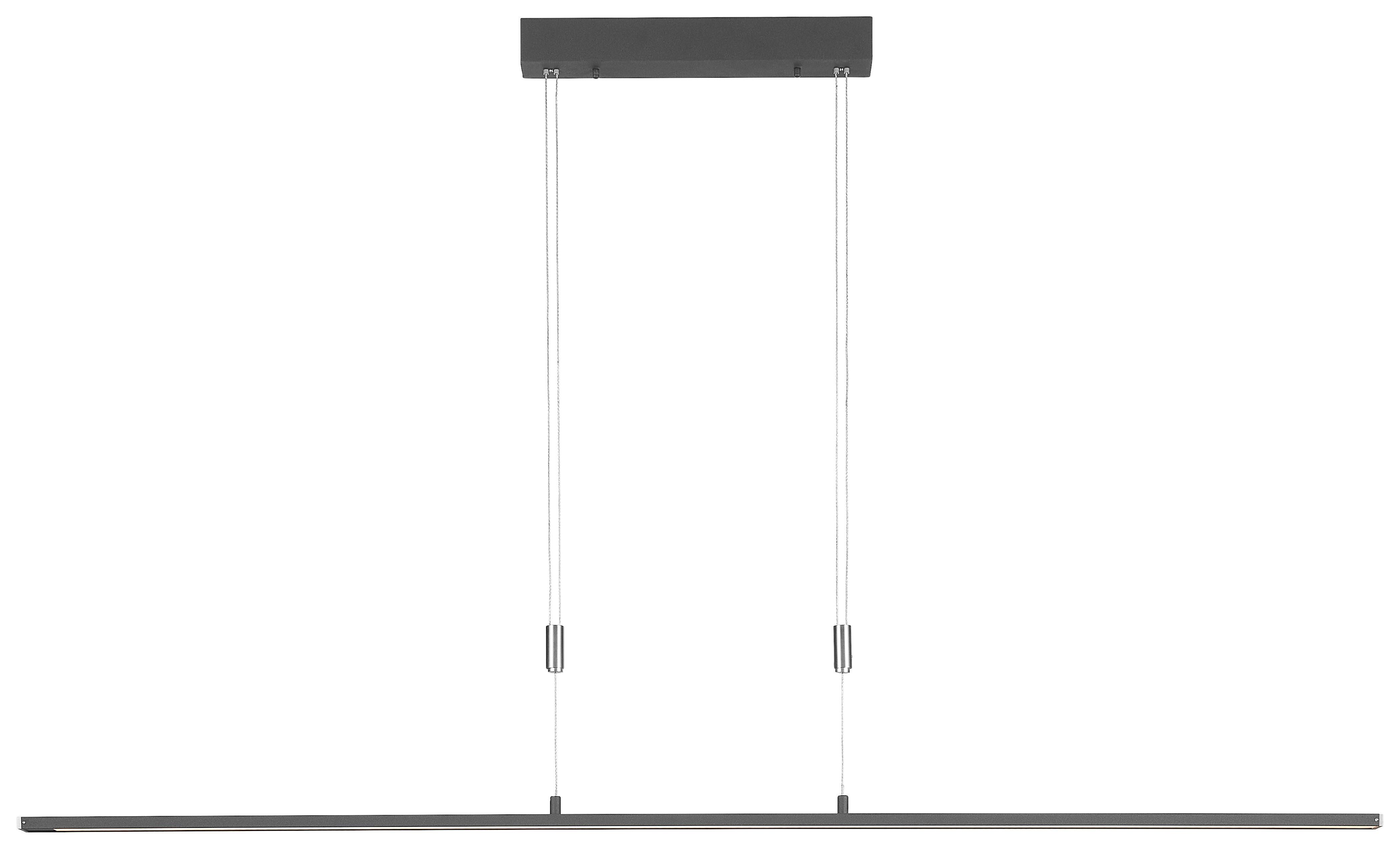 LAMPA WISZĄCA LED 60016 - czarny, Design, metal (6/160cm) - Fischer & Honsel