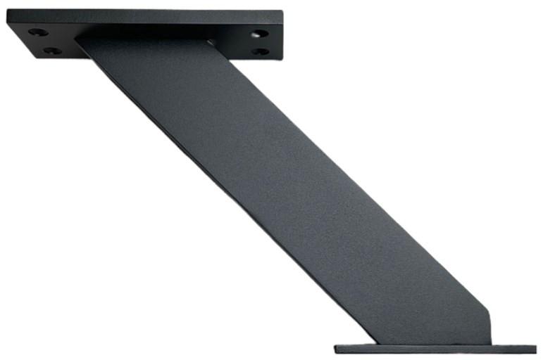 Stützkonsole Alu in Schwarz - Schwarz (17cm) - Vogt