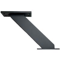 Stützkonsole Alu in Schwarz - Schwarz (17cm) - Vogt