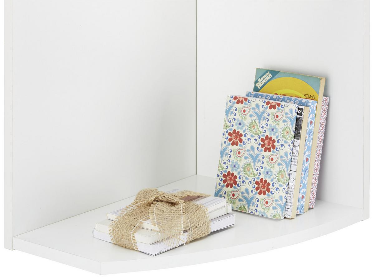Aufsatzschrank in Weiss - Weiss, Konventionell, Holzwerkstoff (30/40/38cm) - Mömax